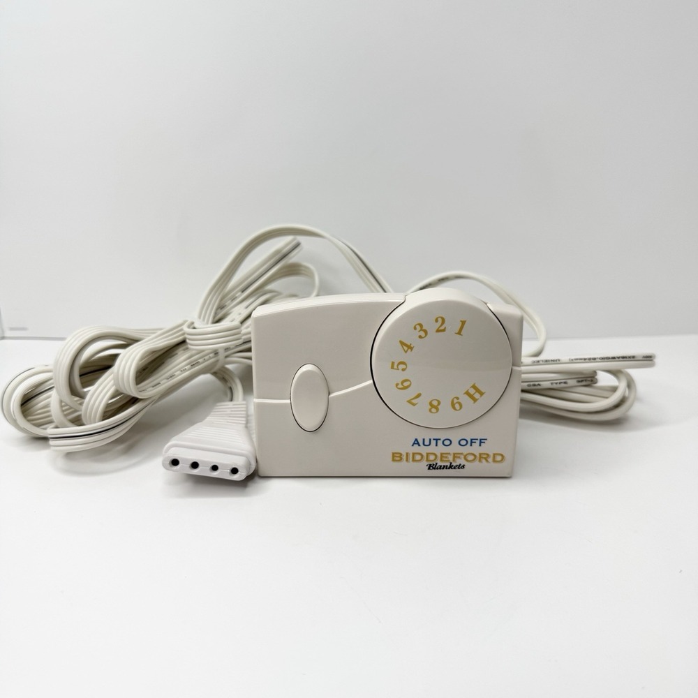 Biddeford Auto Off Electric Blanket Replacement Controller TC11BA 4-Pong White